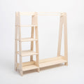 Clothing Rack with Shelves for Toddlers